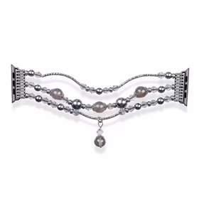 Apyrankė Apple Watch 42/44/45 dizainas 4 pilka