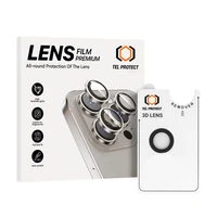 Apsauginis stiklas objektyvui Tel Protect 3D Lens Aramid Series (1 vnt.) iPhone 17 Air juodas