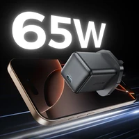 Joyroom JR-TCG18 65W sieninis įkroviklis 1 x USB-C (JK kištukas) - juodas