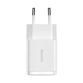 Baseus įkroviklis Compact 2 x USB baltas 10,5w