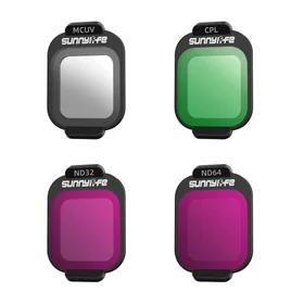 Filtrai MCUV, CPL, ND32, ND64 Sunnylife DJI Flip