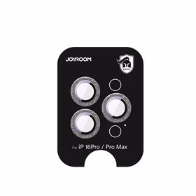Joyroom JR-MSF0305 apsauginis stiklas iPhone 16 Pro/16 Pro Max objektyvams - titano
