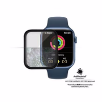 PanzerGlass Lenktas grūdintas stiklas Apple Watch 7 45mm - juodas