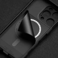 Ringke Rugged Gear magnetinis MagSafe dėklas telefonui iPhone 16 Pro - juodas