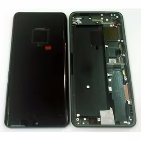Ekranas Xiaomi Mi Note 10/Mi Note 10 Pro/Mi Note 10 Lite su lietimui jautriu stikliuku ir rėmeliu Tarnish originalus (service pack)