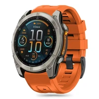 Tech-Protect silikoninis dirželis Garmin Fenix 5S / 5S PLUS / 6S / 6S Pro / 7S / 8 (43MM) - oranžinis