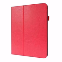 Dėklas Folding Leather Samsung X200/X205 Tab A8 10.5 2021 raudonas