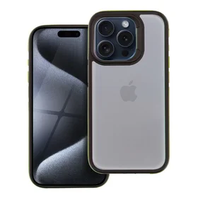 NEO dėklas iPhone 15 Pro geltonas