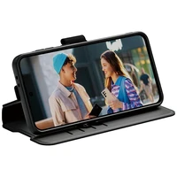 CARE by PanzerGlass Funkcinė piniginė su stovu dėklas Samsung Galaxy A56 5G - juodas