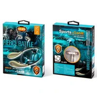 GJBY ausinės - SPORTINĖS BLUETOOTH CA-129 auksinės