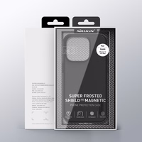 Dėklas Nillkin Super Frosted Shield Pro Magnetic Apple iPhone 14 Pro Max mėlynas