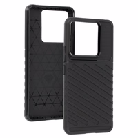 Griaustinio dėklas telefonui Xiaomi Redmi Note 13 Pro 5G juodas