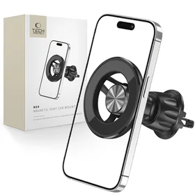 Tech-Protect N54 magnetinis telefono laikiklis automobiliui su MagSafe, tvirtinamas prie oro angos - juodas
