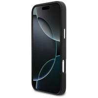 KARL LAGERFELD case for IPHONE 17 Pro Max compatible with MagSafe KLHMP17X5PGFKHGK (PU FW W/ KHead Logo) black