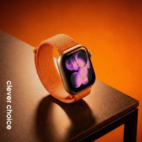 Crong Nylon - Sport Band for Apple Watch 38/40/41/42 mm (Tropical oranžinis)