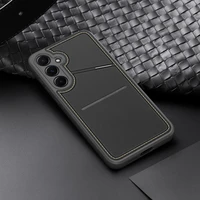 Dėklas telefonui Samsung Galaxy S25+ su stovu ir pinigine (m) - juodas