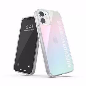 SUPERDRY Skaidrus dėklas Snap IPHONE 12 MINI holografinis