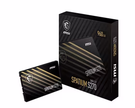 MSI Spatium S270 SATA 2.5 960GB 2.5" „Serial ATA III“ 3D NAND