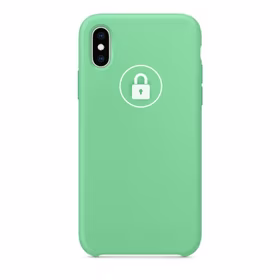 Dėklas "Silicone Case" skirtas iPhone XR / Spearmint / su įpakavimu