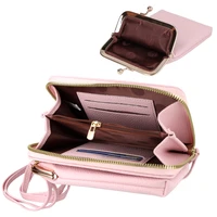 Megztas maišelis telefonui GCW01 šviesiai rožinis