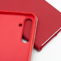 LUNA Book Carbon for XIAOMI Redmi Note 14 5G - raudonas (m)