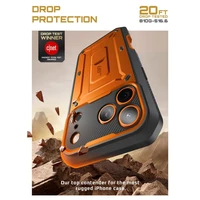 Supcase Unicorn Beetle Pro deklas, skirtas iPhone 17 Pro - Oranzinis
