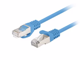 PATCHCORD KAT.5E UTP 1.5M mėlynas FLUKE PASSED LANBERG 10-PACK