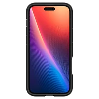 Spigen Tough Armor Magnetinis dėklas su stovu iPhone 16 - juodas