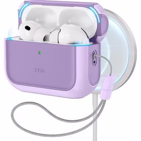 ESR Orbit Halolock MagSafe dėklas AirPods Pro - violetinė