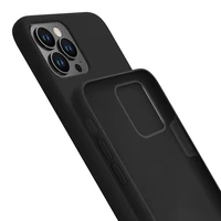 3mk silikoninis dėklas iPhone 11 Pro Max - juodas