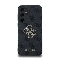 Guess 4G Big Metal Logo dėklas telefonui Samsung Galaxy A35 - juodas