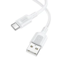 Borofone Kabel BX111 Feliz (m) - USB iki Type C - 3A 1 metras baltas