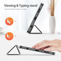 Dėklas Dux Ducis Domo Samsung X110/X115 Tab A9 8.7/X130/X135 Tab A11 8.7 juodas