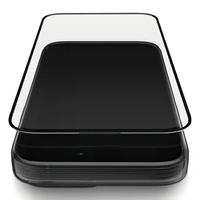 Uniq Optix Vivid stiklas iPhone 15 / 14 Pro su aplikatoriumi