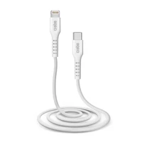 SBS TECABLELIGTC1W USB-C - Lightning kabelis MFi sertifikuotas, 1 m - baltas
