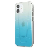 Mercedes Transparent Line dėklas telefonui iPhone 12 mini - mėlynas