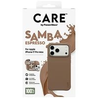 CARE by PanzerGlass Madingas Samba Magnetinis dėklas telefonui iPhone 17 Pro Max - Rudas
