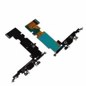 Lanksčioji jungtis skirta iPhone 8 Plus įkrovimo kontaktų, su mikrofonu Space Grey naudota ORG