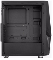 Dėklas Aerocool PGS Zauron FRGB-G-BK-V1 Black