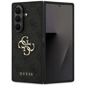 Dėklas telefonui GUESS SAMSUNG Z Fold7 GUHCZFD74GMGGR (4G PU su dideliu logotipu) juodas
