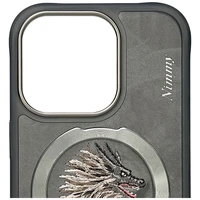 Nimmy Dragon MagSafe dėklas iPhone 16 Pro Max - pilkas
