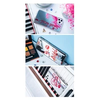 Kingxbar Angel veidrodinis dėklas su originaliais Swarovski kristalais iPhone 11 Pro Max, permatomas