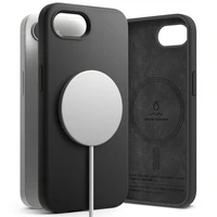 Ringke Silikoninis Magsafe iPhone 16e dėklas - juodas