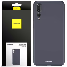 Spacecase silikoninis dėklas Huawei P20 Pro juodas