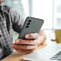 METALLIC dėklas telefonui SAMSUNG S25 Edge pilkas