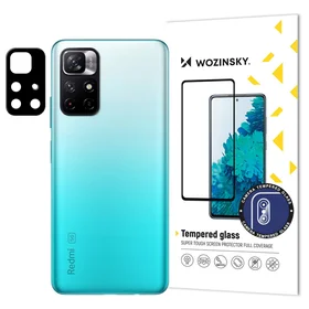 Wozinsky Pilnas kameros stiklas 9H pilnas kameros grūdintas stiklas Xiaomi Redmi Note 11 kamera (KINAS)