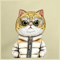 Nimmy Per petį Kietas&Išdykęs 2.0 Katė Pečių krepšys - žalia