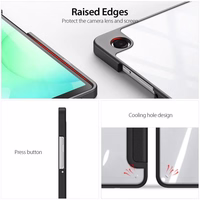 Dėklas Dux Ducis Toby Samsung X110/X115 Tab A9 8.7/X130/X135 Tab A11 8.7 juodas