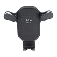 BLUE STAR gravitacinis automobilinis laikiklis oro angai TRIANGULAR, juodas