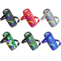 Bluetooth garsiakalbis LED 2 x 5W 2h Hoco HC12 juodas